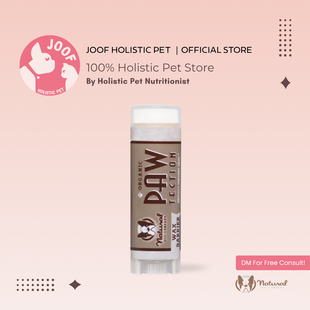 Natural Dog Company PawTection Stick (0.15oz & 2oz) Paw Protection Hot Pavement Wax Balm for Dogs