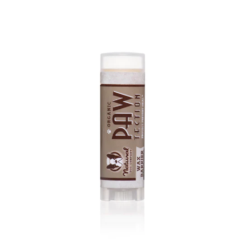 Natural Dog Company PawTection Stick (0.15oz & 2oz) Paw Protection Hot Pavement Wax Balm for Dogs