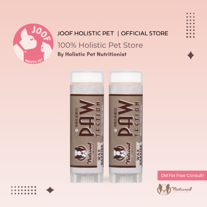 Natural Dog Company PawTection Stick (0.15oz & 2oz) Paw Protection Hot Pavement Wax Balm for Dogs