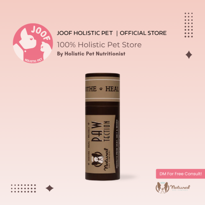 Natural Dog Company PawTection Stick (0.15oz & 2oz) Paw Protection Hot Pavement Wax Balm for Dogs