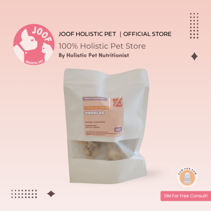 Raw for Paw Freeze Dried Cockles (30g) Mineral Zinc Iron Food Topper for Dogs and Cats