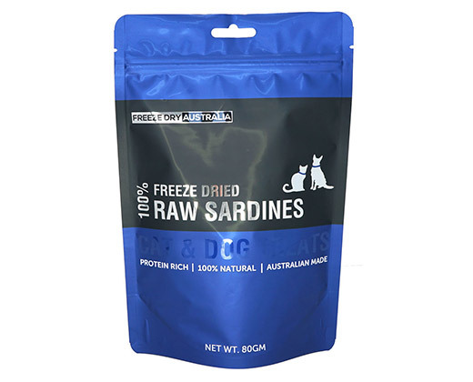 Freeze Dry Australia Whole Sardines | Freeze-Dried Treats Whole Food Toppers For Dogs and Cats | Premium Pet Treats