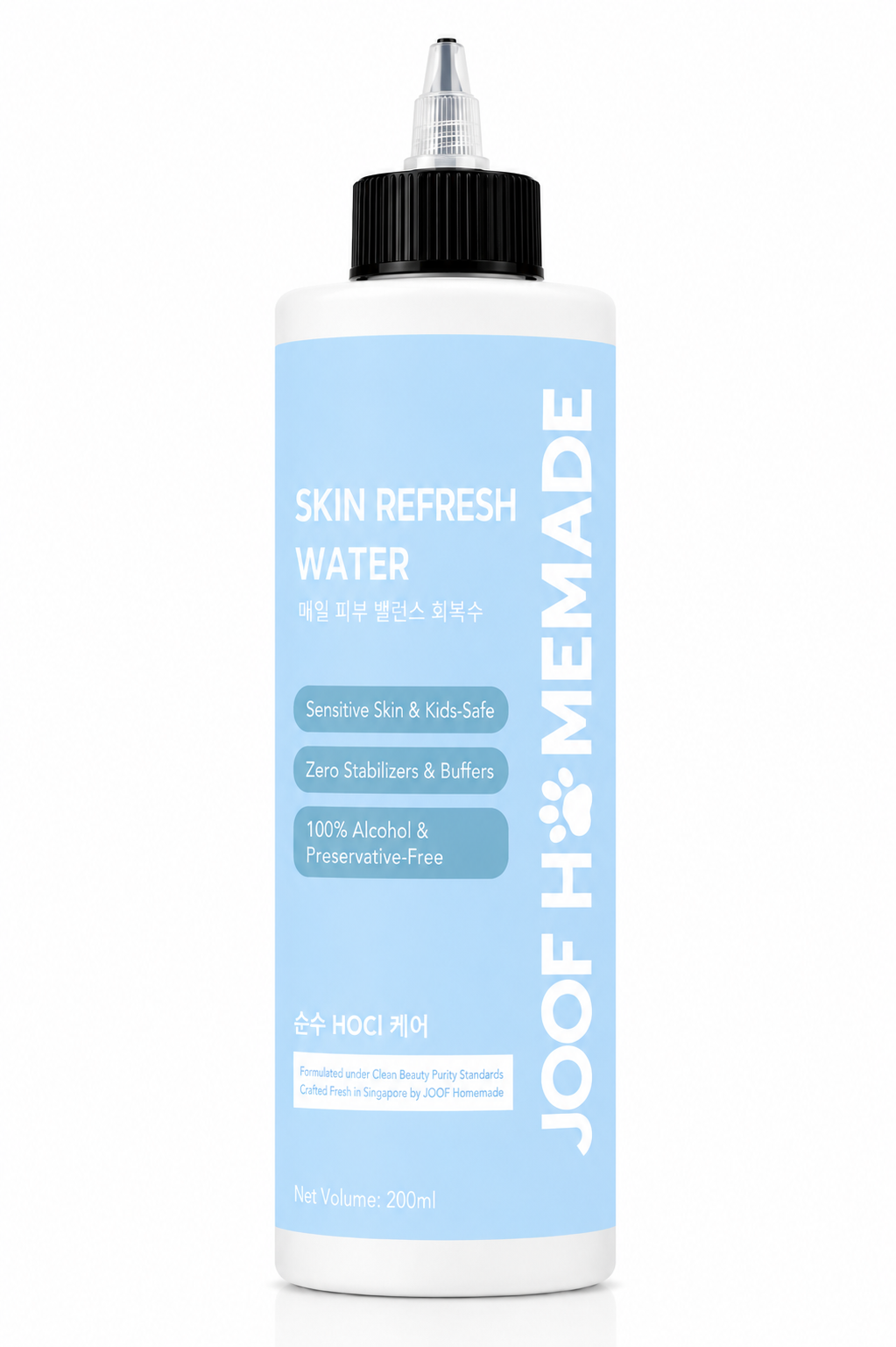 JOOF Hygiene Water (200ml/500ml/1L) HOCL Pet Cleaner Disinfectant Deodorizer for Dogs Cats Humans