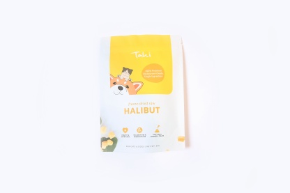 Taki Pets Halibut 50g | Freeze-Dried Treats Whole Food Toppers For Dogs and Cats | Premium Pet Treats