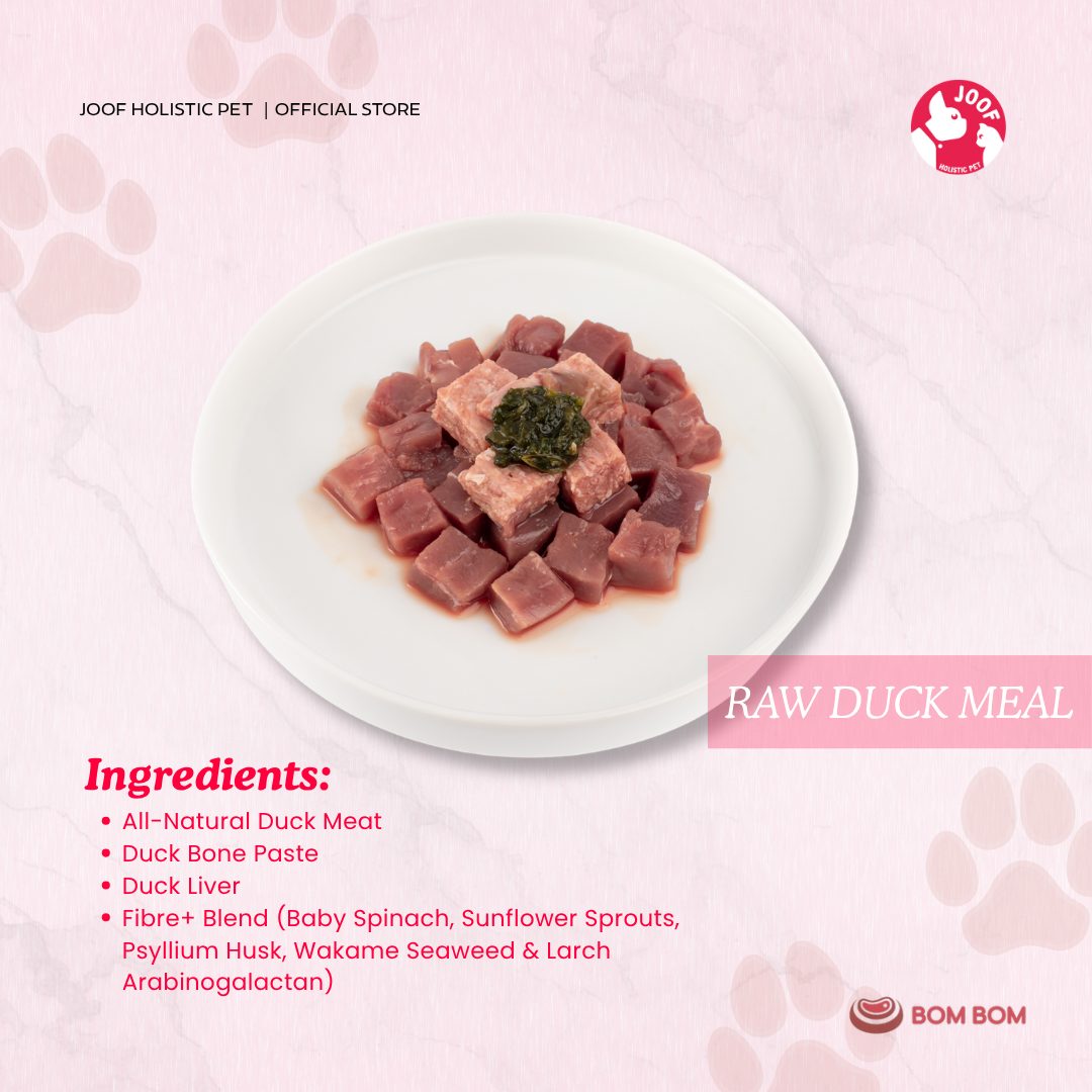 BOMBOM Raw Mix & Match Bundle (8 Proteins) BARF Single Protein Diet for Dogs and Cats