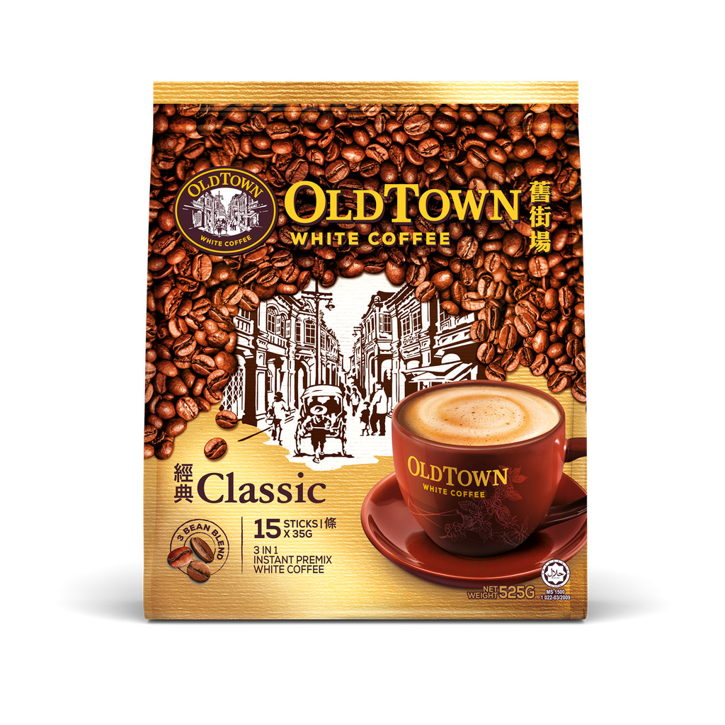 OLDTOWN White Coffee 3in1 15x35G EXP: 2026-1
