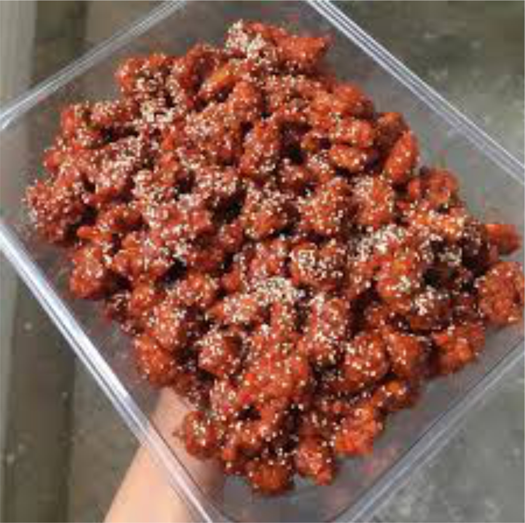 Frozen Korean Popcorn Chicken 韓式爆米花雞 Gang Jeong 2KG/Pack