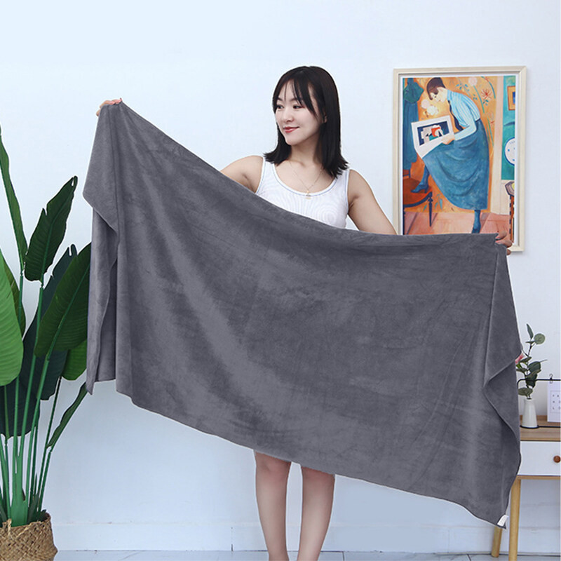 GVI Hot Picks tisue murah Bath Towel Tuala Mandi Dewasa Extra Besar Microfiber Janji Serap Air !! 70*140cm micocosui Abs