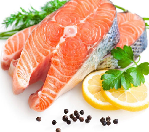 NORWAY FROZEN SALMON STEAK 1kg (4 or 5 pcs) 挪威三文鱼片一公斤(4至5片)