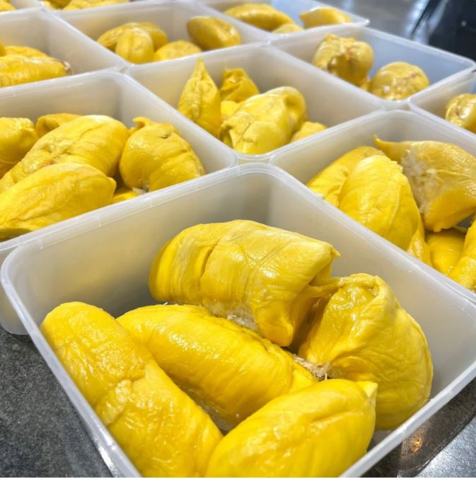 Fresh Musang King Pulp 新鲜猫山王果肉 100g