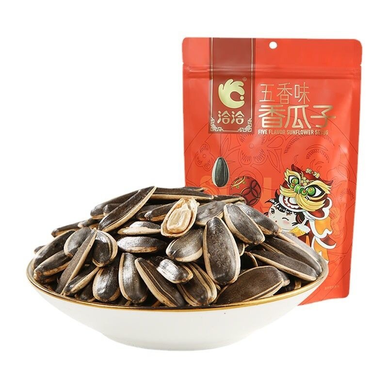 洽洽原味香瓜子五香味香瓜子500g Primary Taste Sunflower Seeds Kuaci