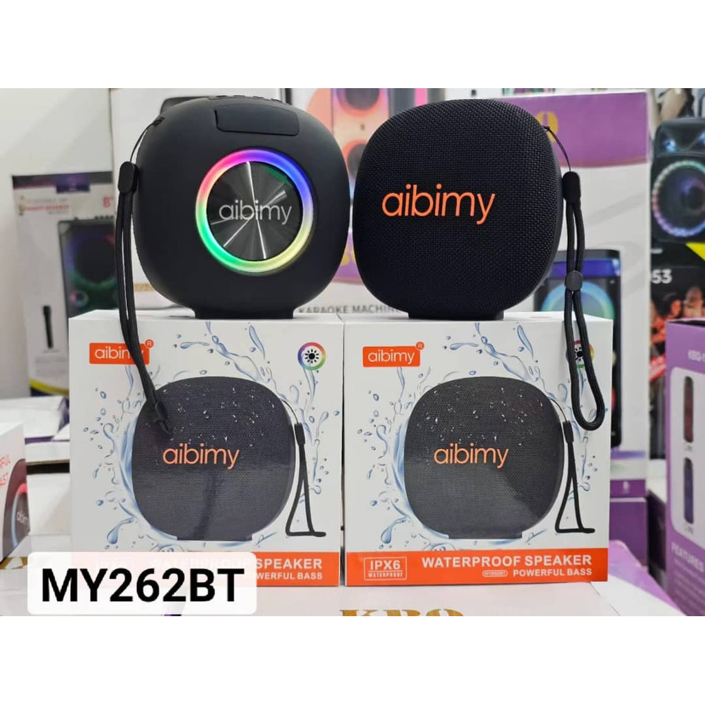AIBIMY TWS WATERPROOF WIRELESS SPEAKER MODEL：MY262BT – GVI