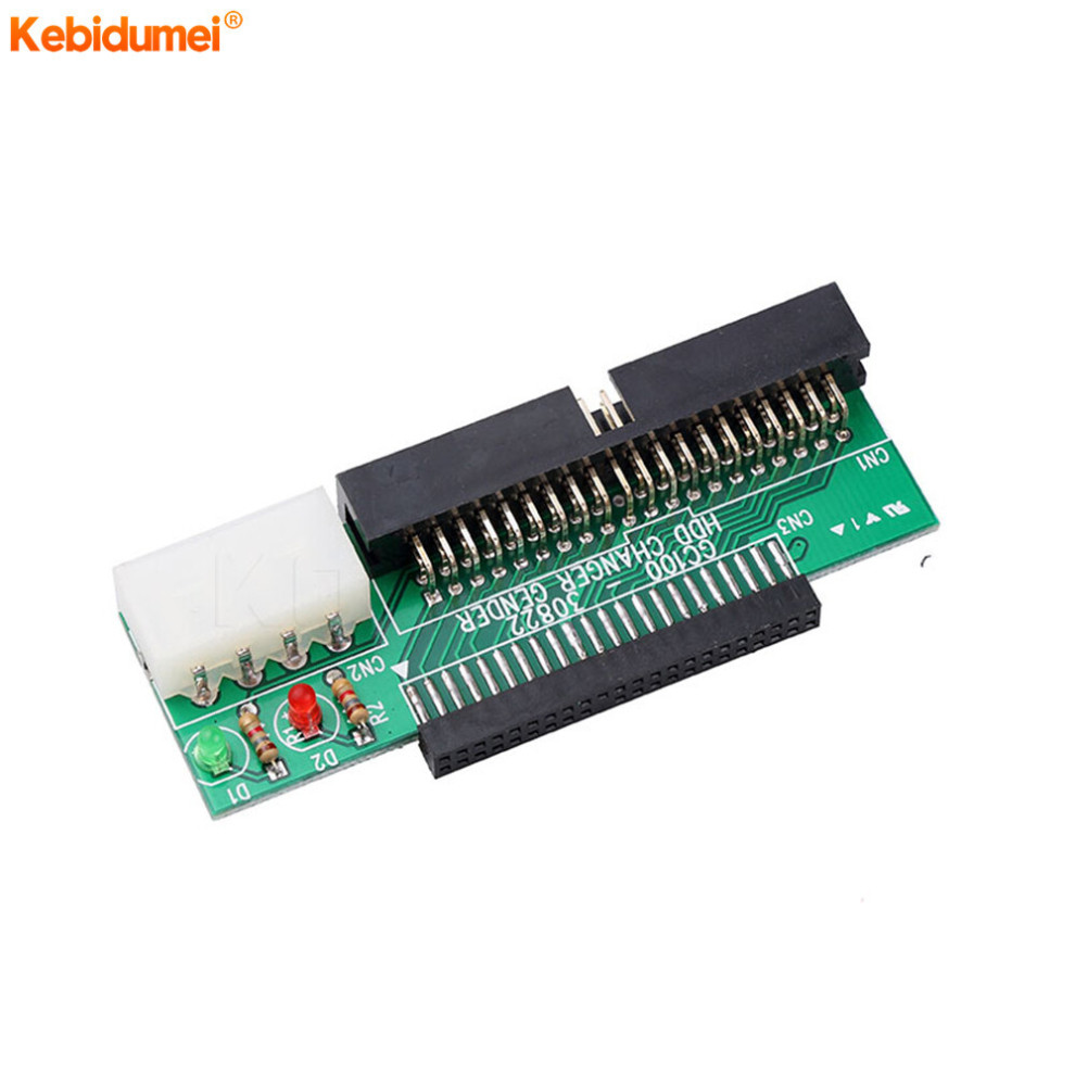 Kebidumei 44 Pin 2.5 Inch HDD To 3.5 Inch IDE 40 Pin Interface Hard ...