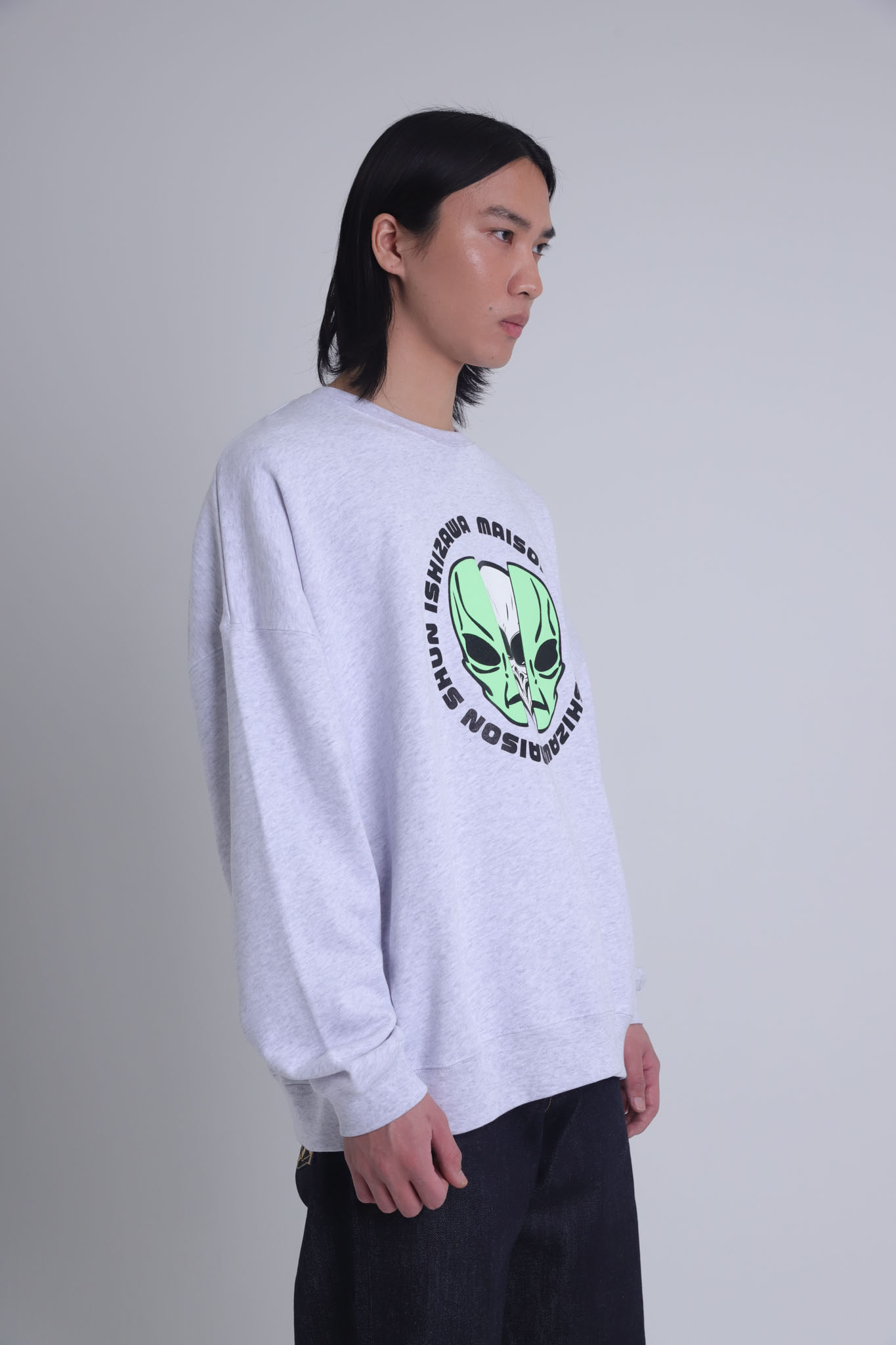 SKULL GREY sweat