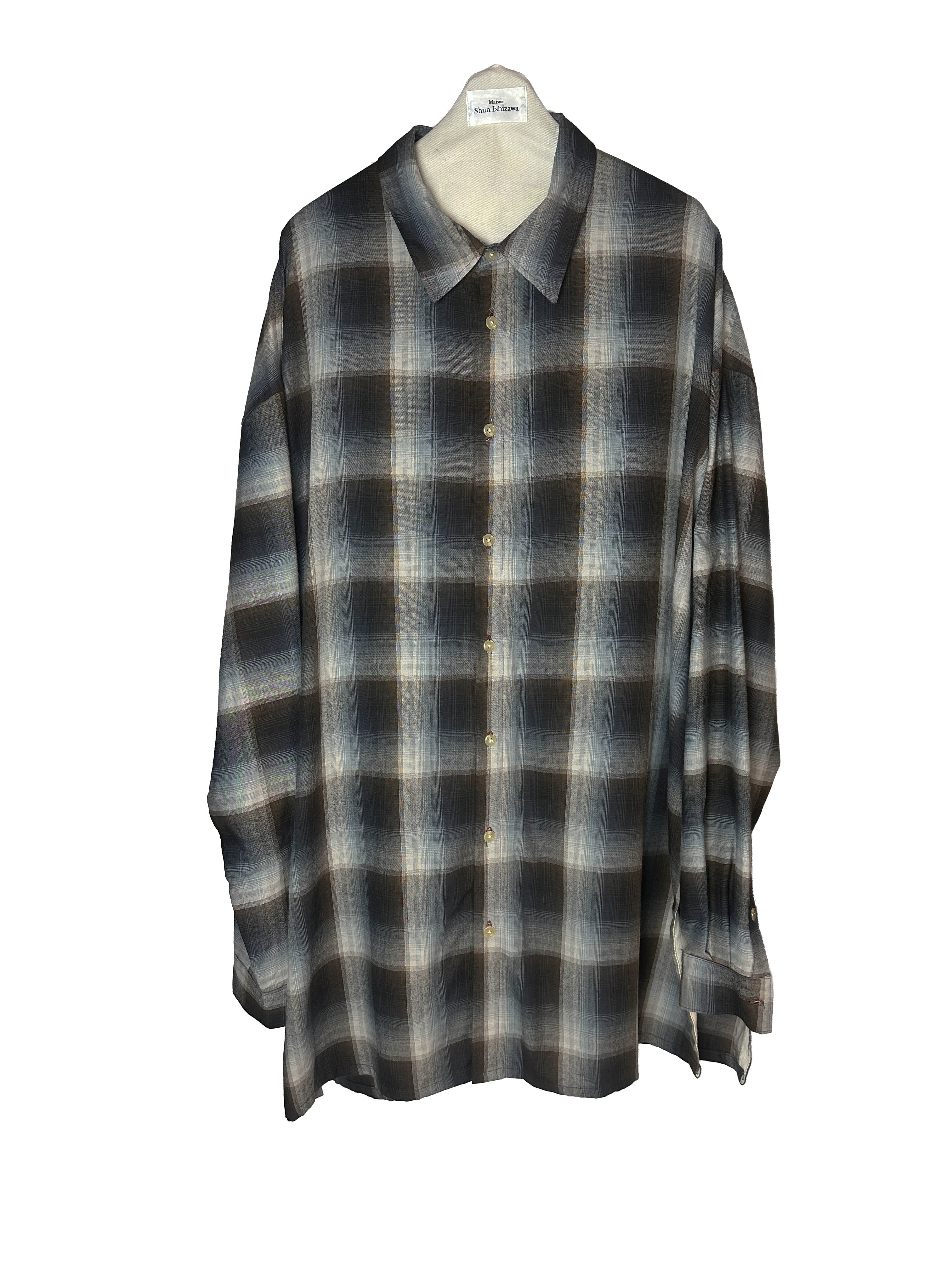 PLAID LONG SHIRT