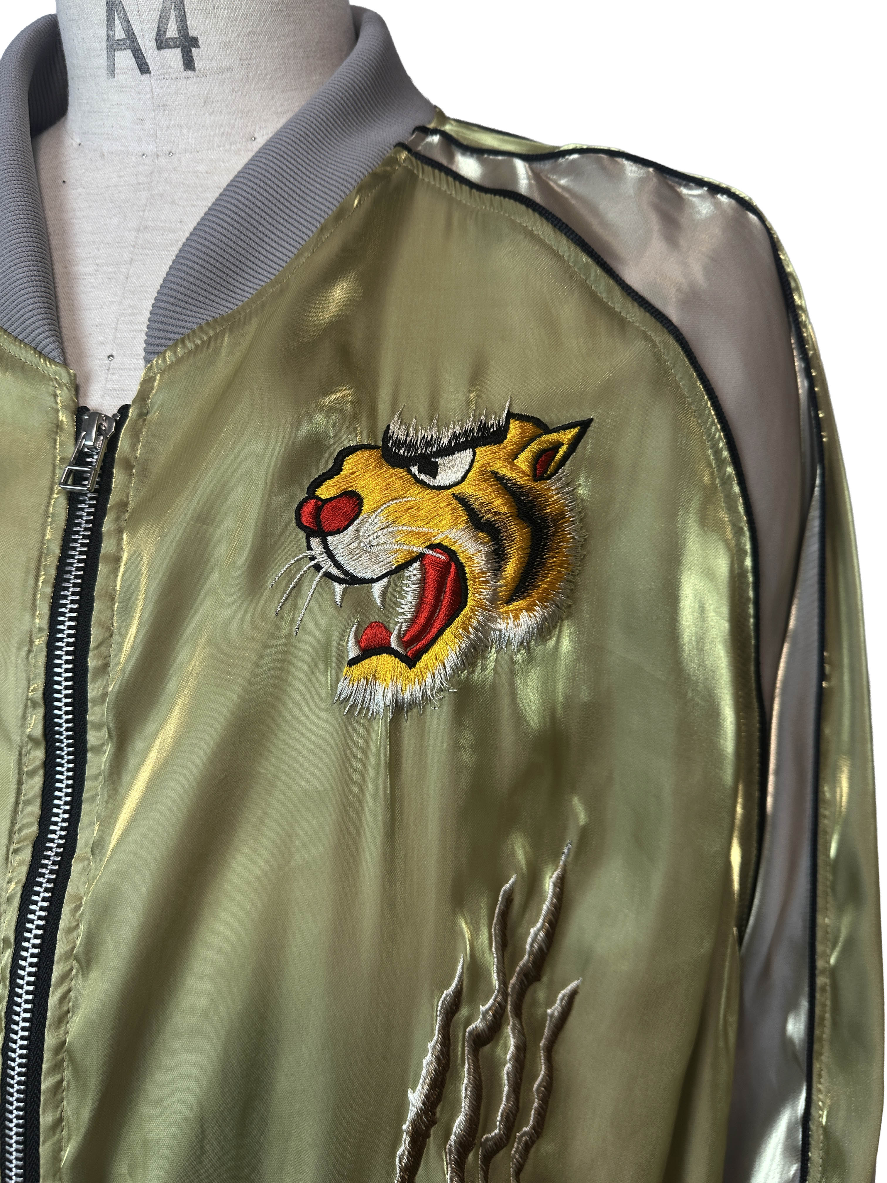 TIGER SHEER LONG SOUVENIR JACKET