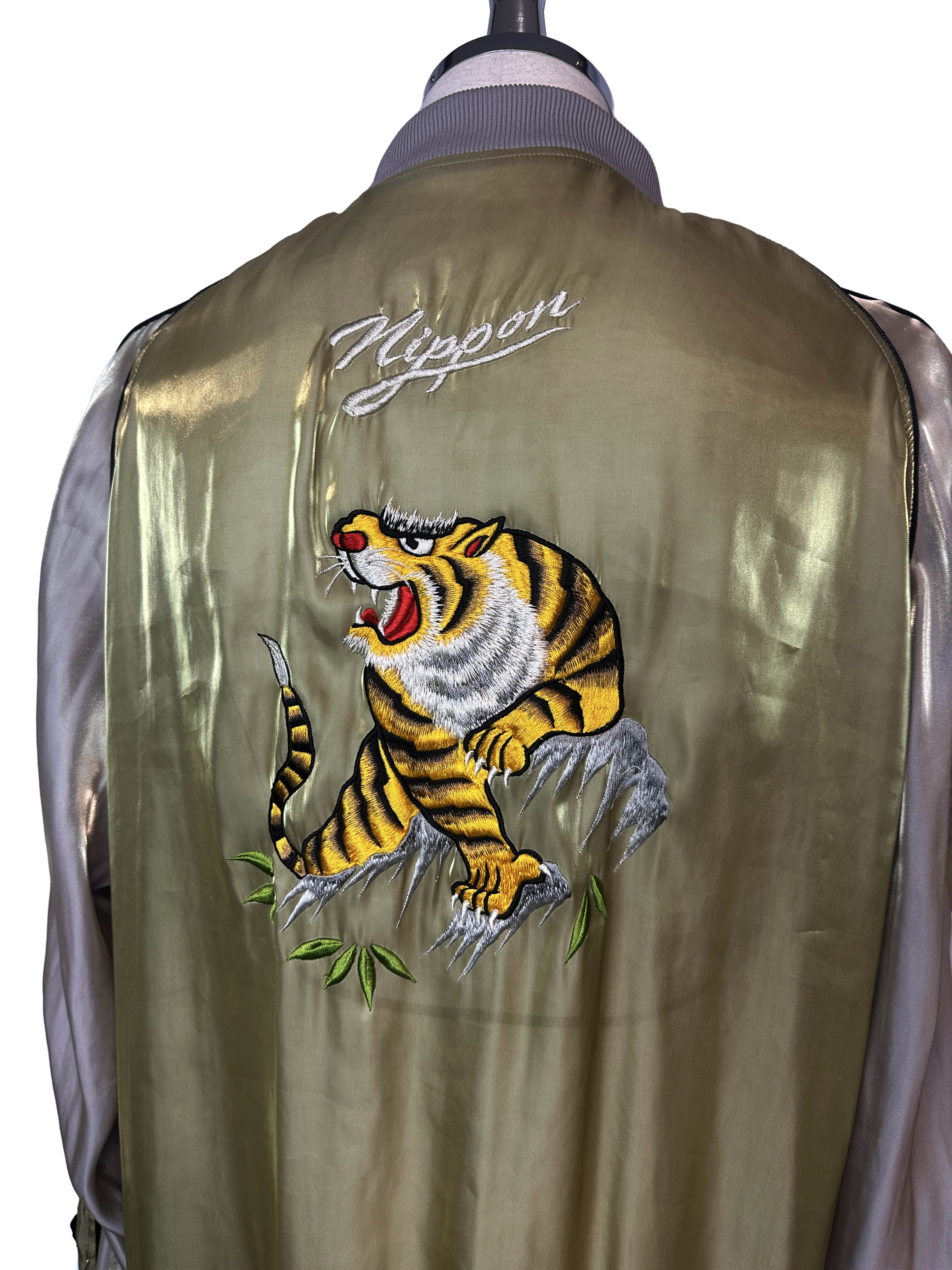 TIGER SHEER LONG SOUVENIR JACKET
