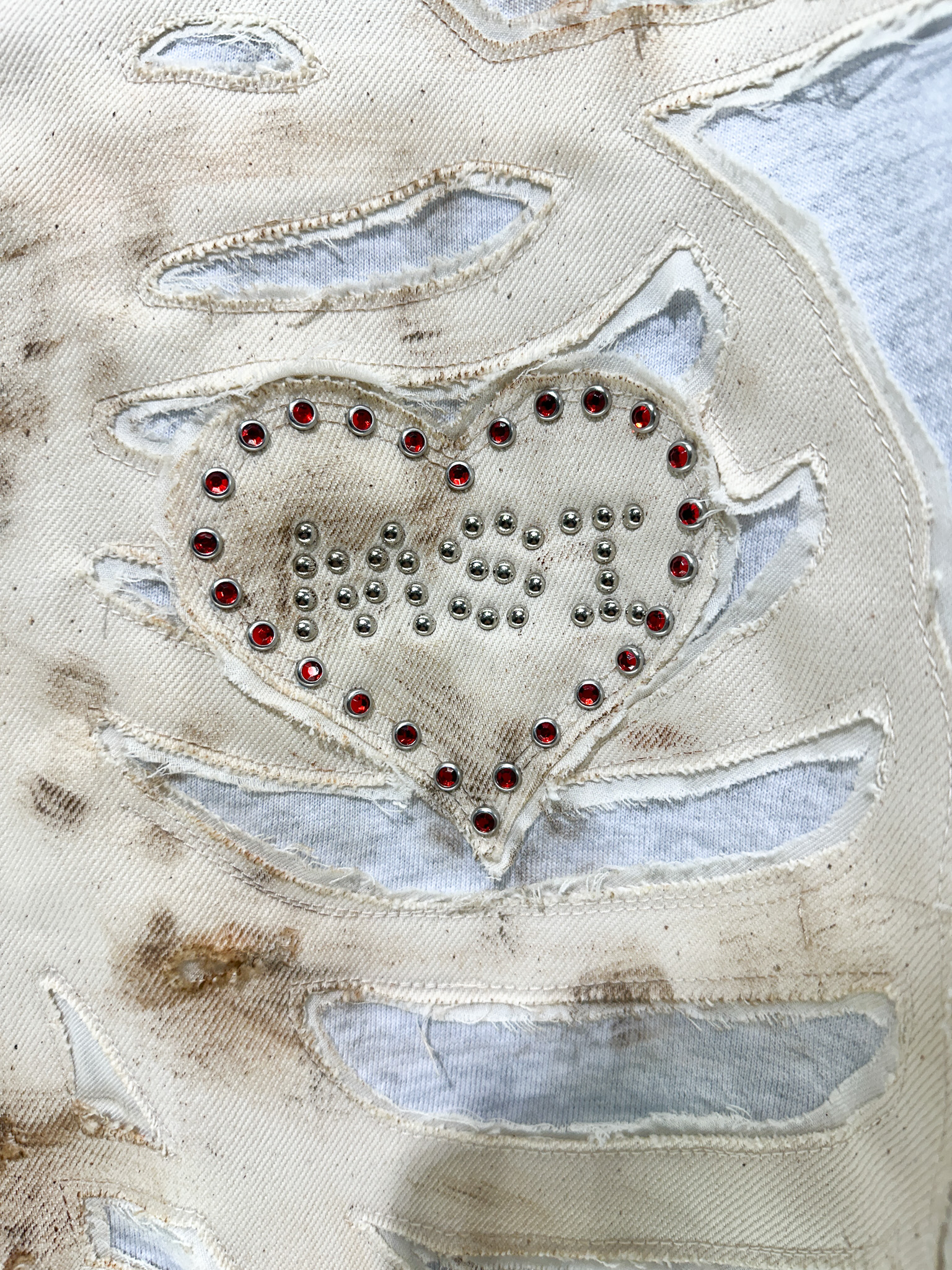 BONE STRUCTURE STUDS HOODIE