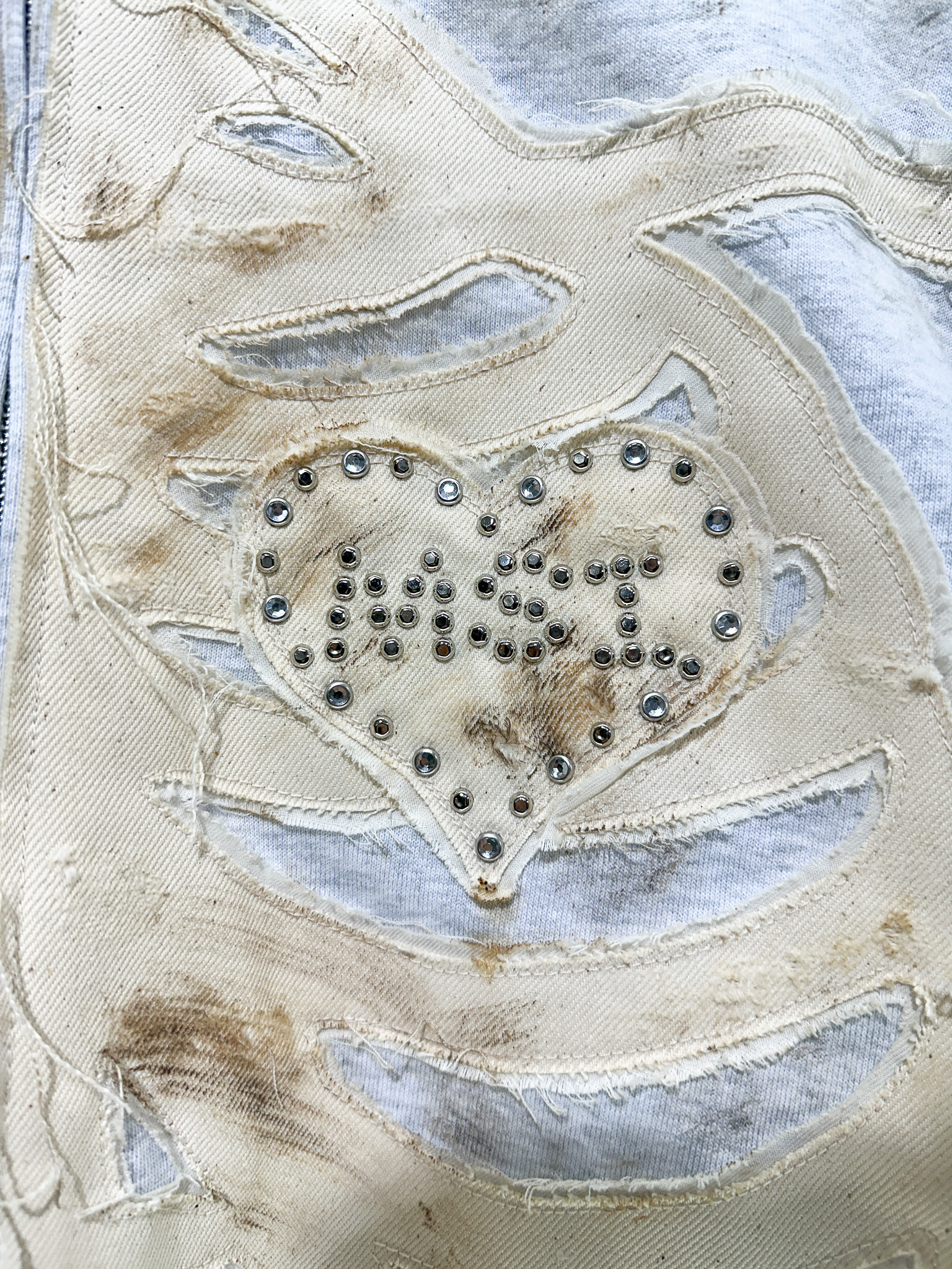 BONE STRUCTURE STUDS HOODIE