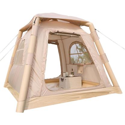 テント 2人用 エアーテント 大型 インフレータブルテント 3人用 エアフレーム ロッジテント ハウステント