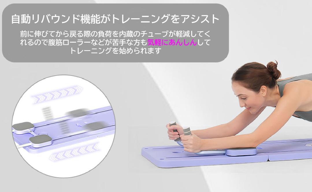 ピラティスボード エクササイズバンドセット付属 体幹 筋トレ エクササイズ