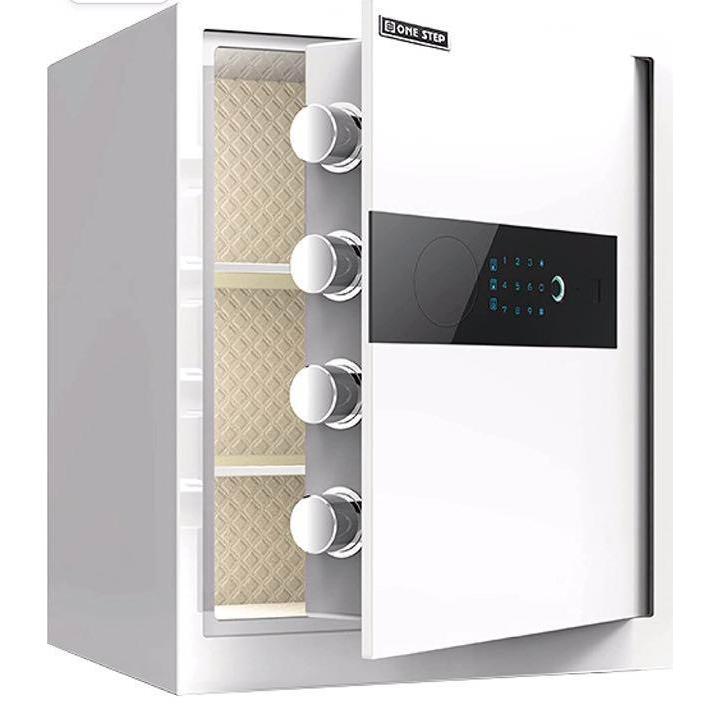 電子金庫 タッチパネル (45cm) 指紋認証 アラーム機能付き 壁付け対応