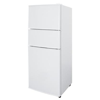 冷蔵庫 一人暮らし 小型 75L 冷凍庫 スリム 幅40cm 3ドア 冷凍冷蔵庫 小型 家庭用 上段冷凍庫 ホワイト 白