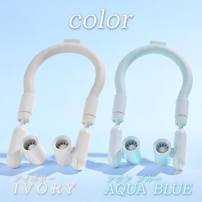 首掛け扇風機 ネッククーラー 羽なし 最強 冷却プレート 瞬間冷却 首掛け 扇風機 羽なし 軽量 保冷剤 暑さ対策グッズ 屋外