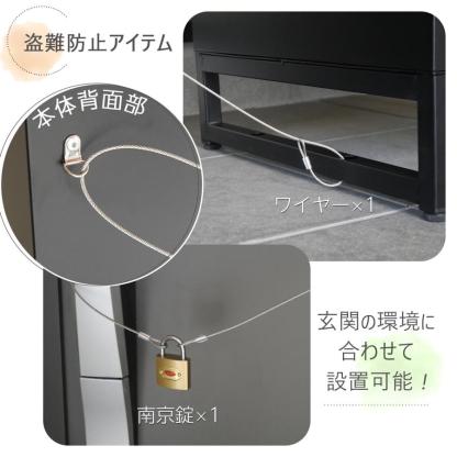 宅配ボックス 戸建 大型 防水 屋外 後付け 大容量 複数投函 可能 鍵 両開き 黒 おしゃれ ネコラクボックス