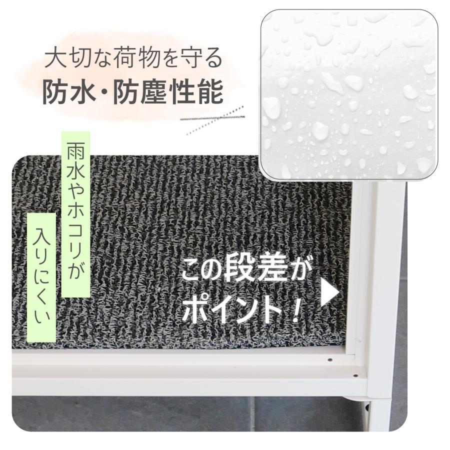 宅配ボックス 戸建 大型 防水 屋外 2段 後付け ポスト一体型 ポスト 郵便受け 両開き 鍵 大容量 おしゃれ