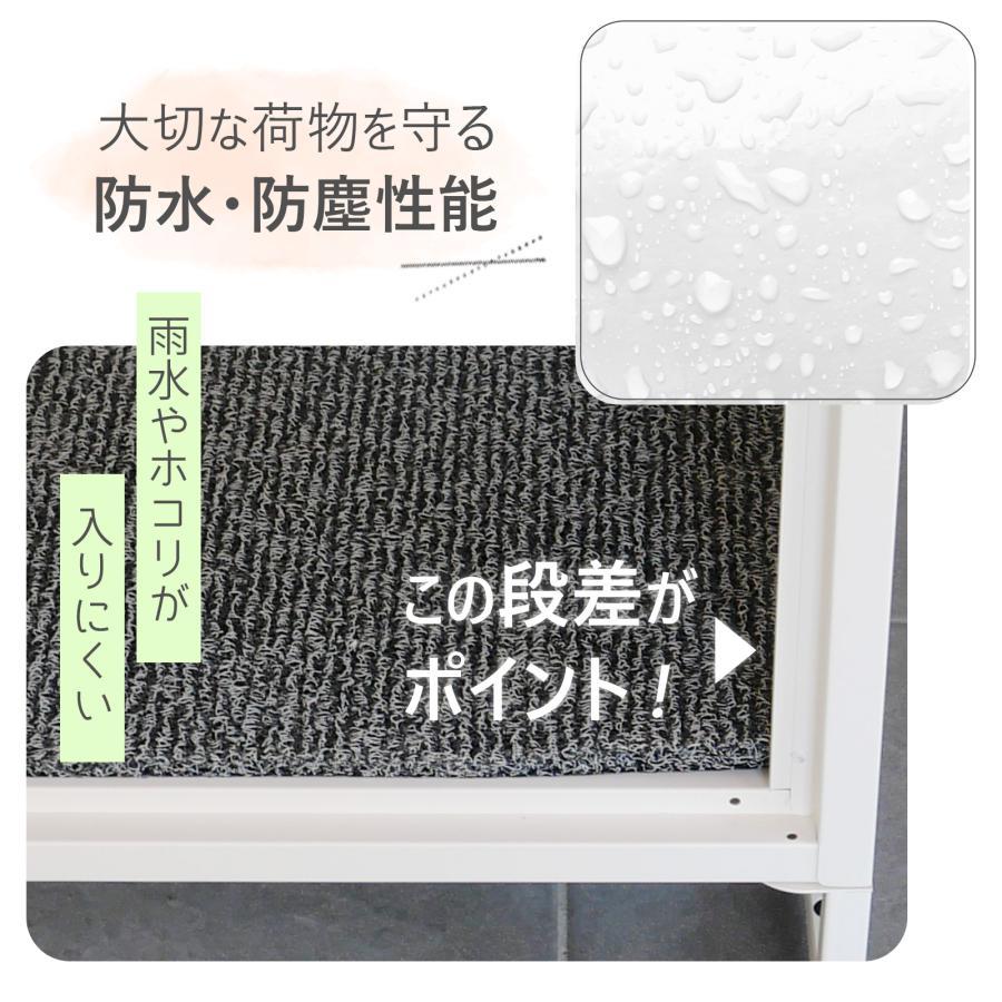 宅配ボックス 戸建 大型 防水 屋外 2段 後付け ポスト一体型 ポスト 郵便受け 両開き 鍵 大容量 おしゃれ