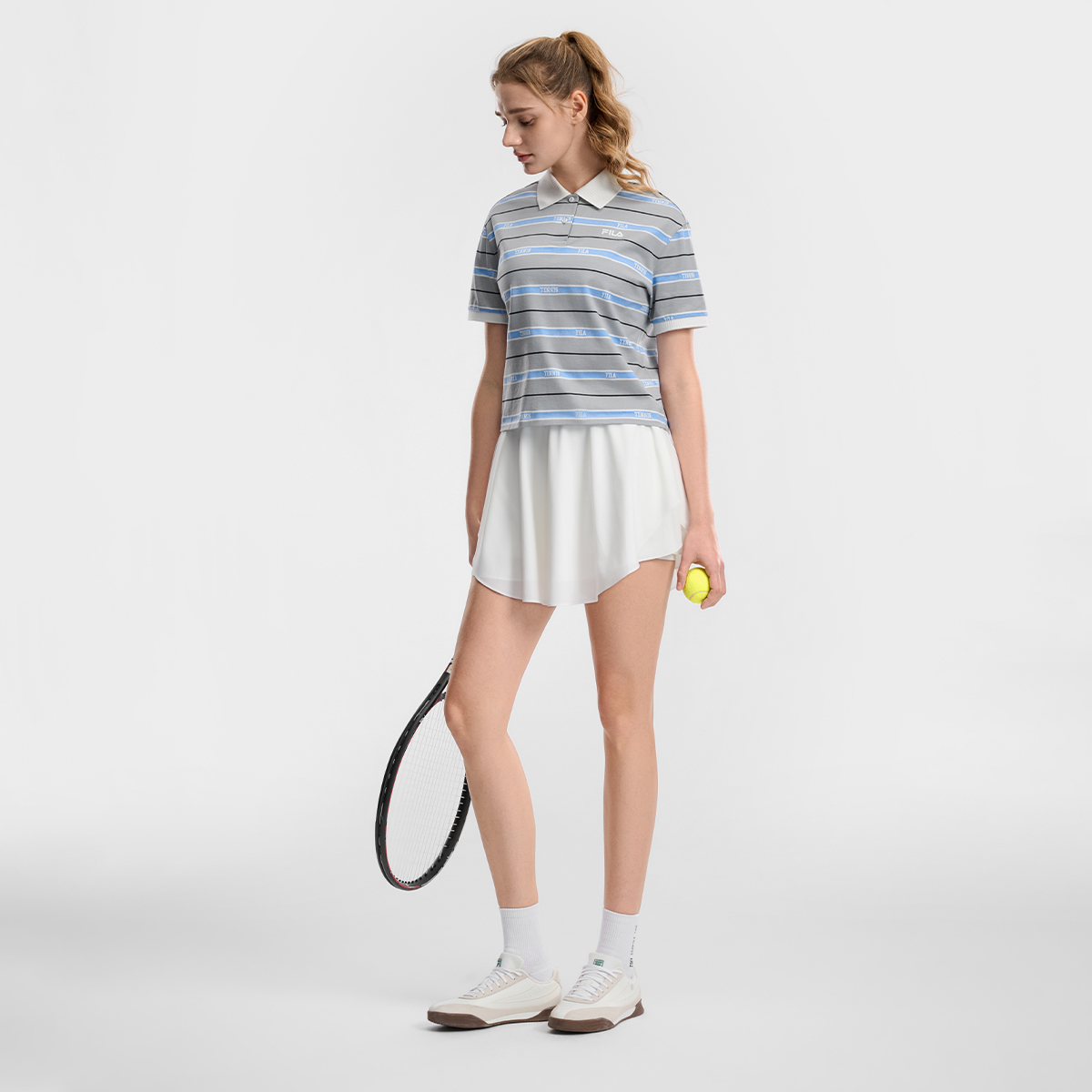 FILA CORE ATHLETICS TENNIS Women Short Sleeve Polo