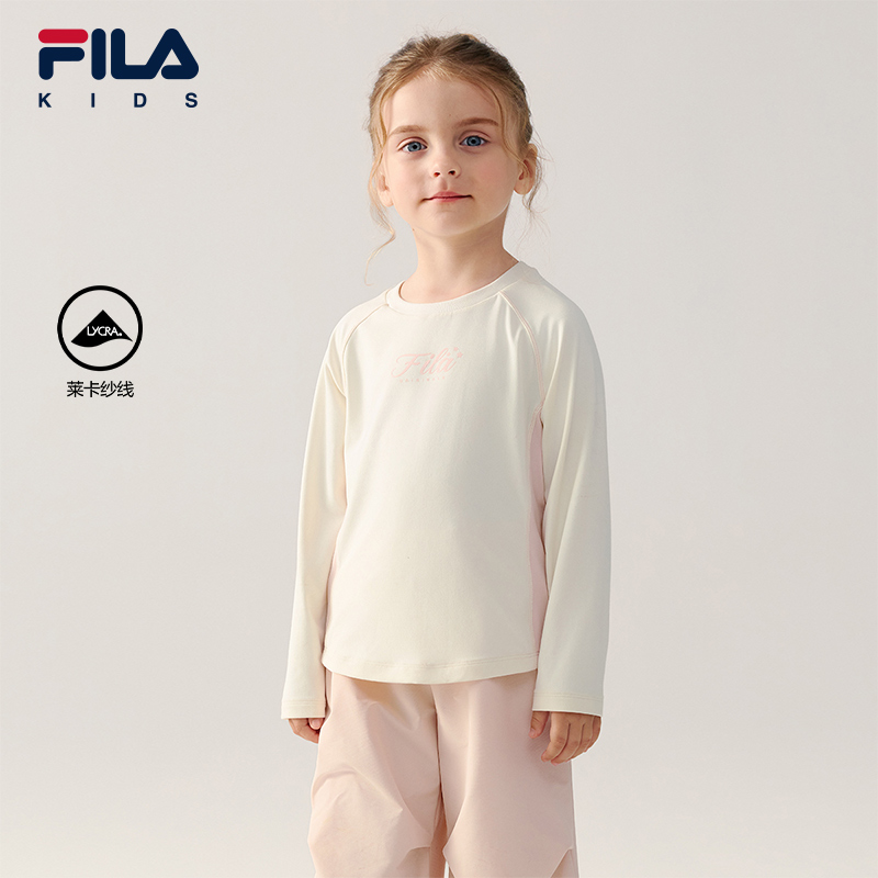 FILA KIDS ORIGINALE Girls Knit Long Sleeve Tee