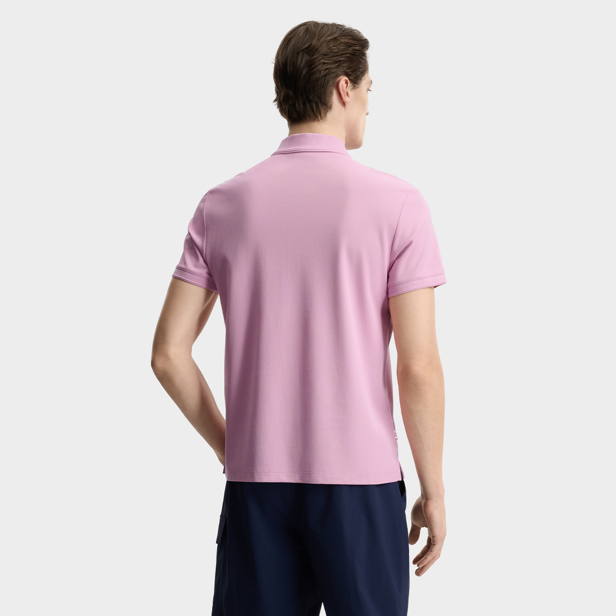 FILA MEN'S HERITAGE Knitted Short Sleeve Polo Shirt