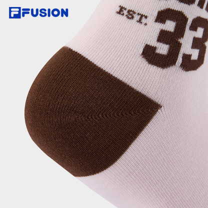 FILA  FUSION LIFE Middle Socks (Light Pink/White)