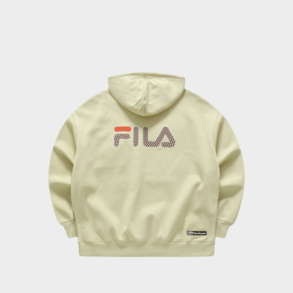 FILA FUSION x FACETASM Men's Hooded Sweater in Pink
