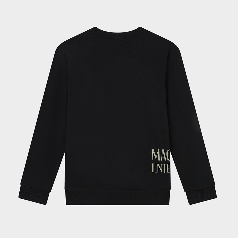 FILA CORE Men's MAGIC STICK WHITE LINE ORIGINALE Sweater in Black