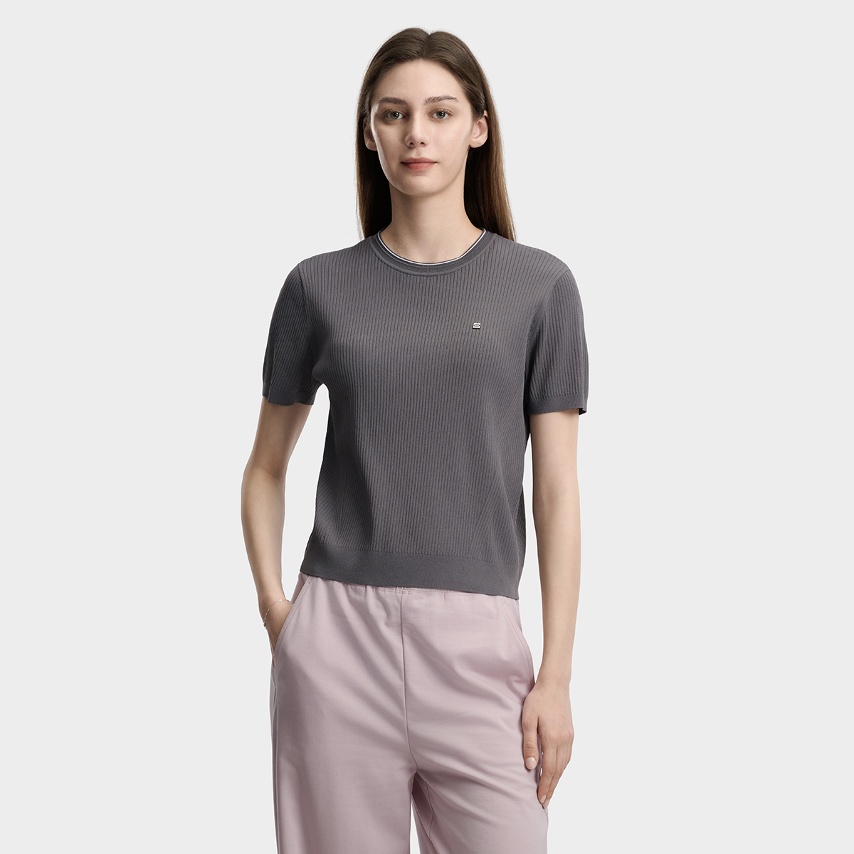 FILA WOMEN'S WHITE Knitted Top