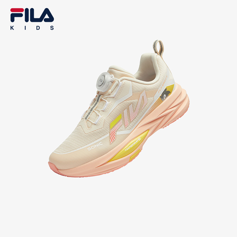 FILA KIDS SPEED 4 PERFORMANCE Girls Running Shoe (Purple/Yellow)