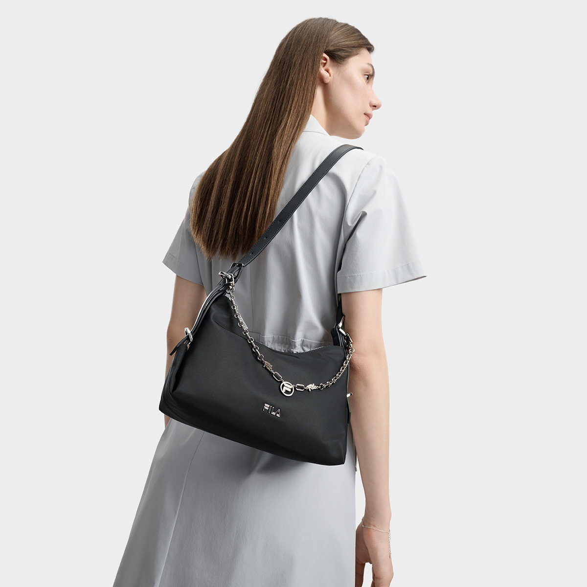 FILA CORE LIFESTYLE WHITE Women Crossbody Bag