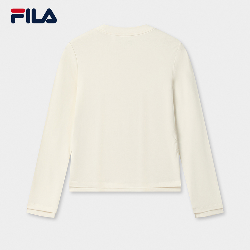 FILA CORE LIFESTYLE WHITE Women Sweatshirt