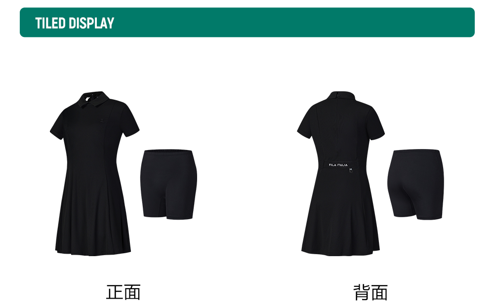 FILA CORE ATHLETICS GOLF ELITE GOLF CLUB Women Dress (Black)