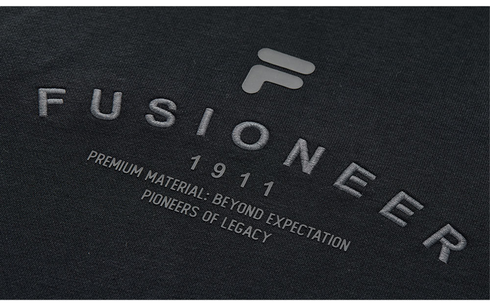 FILA FUSION INLINE FUSIONEER PURE SOPHISTICATION Women Hoodie (Black)