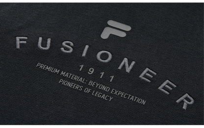 FILA FUSION INLINE FUSIONEER PURE SOPHISTICATION Women Hoodie (Black)