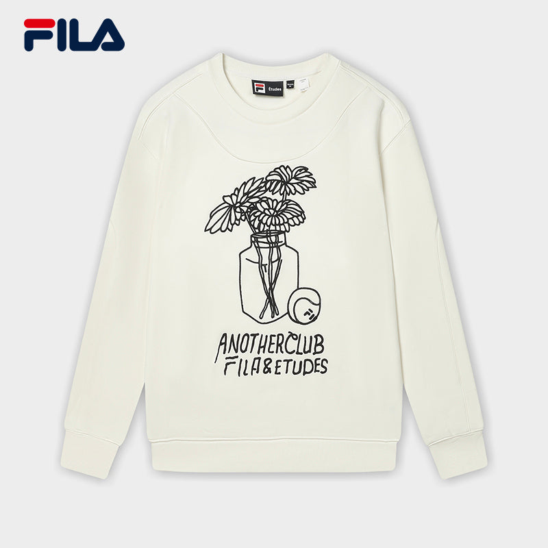 FILA CORE x ETUDES ANOTHER CLUB Women's Sweat in Ash