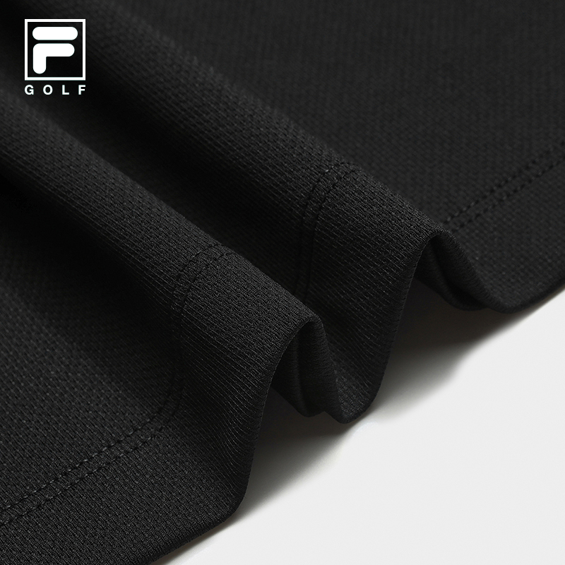 FILA CORE ATHLETICS GOLF BTB Elegant Duality Men Polo T-shirt (Black/Ash/White)