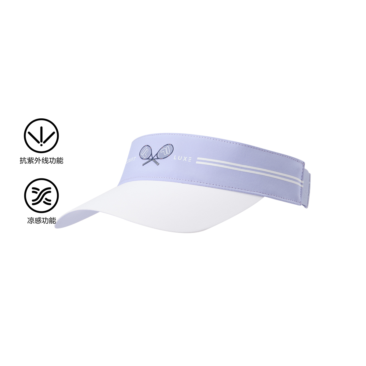 FILA KIDS WHITE LINE Boys Visor Cap