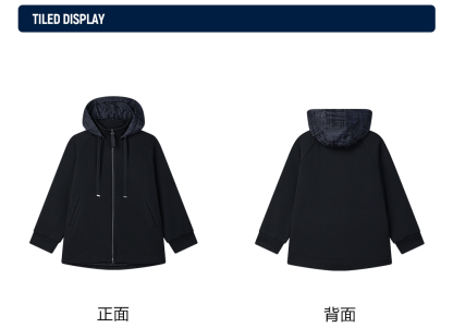 FILA CORE LIFESTYLE EMERALD ELEGANT HEART Women Knit Jacket (Navy)
