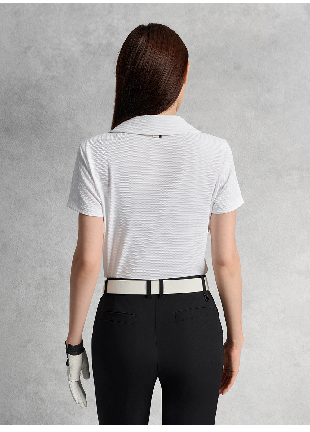 FILA CORE ATHLETICS GOLF ELITE GOLF CLUB Women Short Sleeve Polo (White)