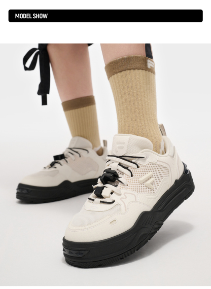 FILA FUSION FUSION BIANCO FLAT Women Skate Shoes (Black/Pink / Pink / White)